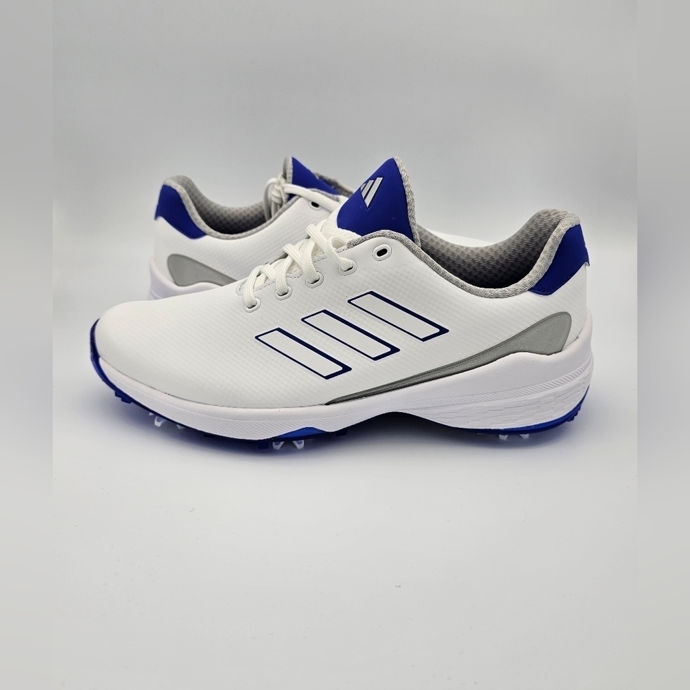 Adidas ZG23 Golf Wide 'White Lucid Blue' Men's Size 9.5